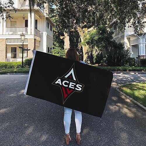 WNBA Las Vegas Aces Flag Team 100% Polyester Indoor Outdoor 3 feet x 5 feet Flag 6 WNBA Las Vegas Aces Flag Team 100% Polyester Indoor Outdoor 3 feet x 5 feet Flag - Image 6
