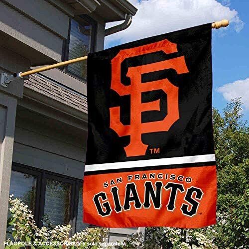 MLB San Francisco Giants Two Sided House Flag 2 MLB San Francisco Giants Two Sided House Flag - Image 2