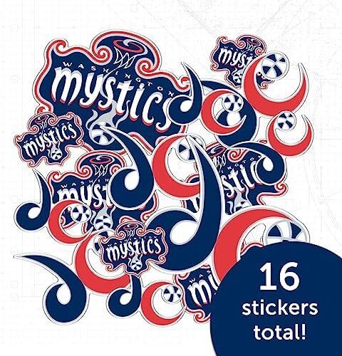 WNBA Washington Mystics Sticker Vinyl Decal 5 WNBA Washington Mystics Sticker Vinyl Decal - Image 5
