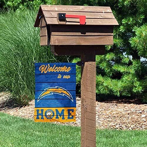 NFL Los Angeles Chargers Welcome Home Decorative Garden Flag Double Sided Banner 3 NFL Los Angeles Chargers Welcome Home Decorative Garden Flag Double Sided Banner - Image 3
