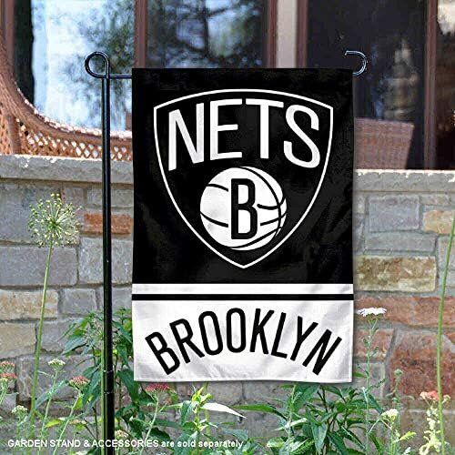 NBA Brooklyn Nets Double Sided Garden Flag 2 NBA Brooklyn Nets Double Sided Garden Flag - Image 2