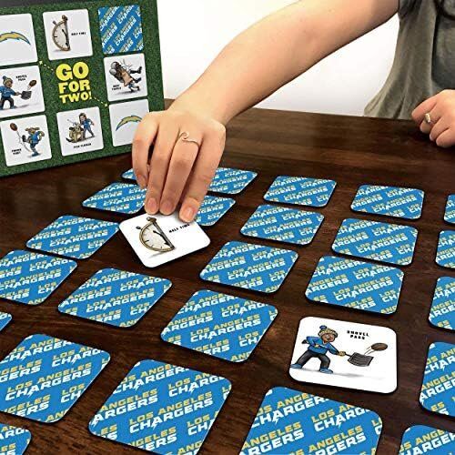 YouTheFan NFL Los Angeles Chargers Memory Match Game 4 YouTheFan NFL Los Angeles Chargers Memory Match Game - Image 4
