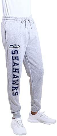 Ultra Game NFL Seattle Seahawks Men's Super Soft Game Day Jogger Sweatpants 3 Ultra Game NFL Seattle Seahawks Men's Super Soft Game Day Jogger Sweatpants - Image 3
