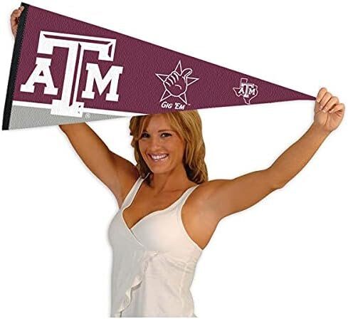 Texas A&M Aggies Full Size Gig Em Pennant 4 Texas A&M Aggies Full Size Gig Em Pennant - Image 4