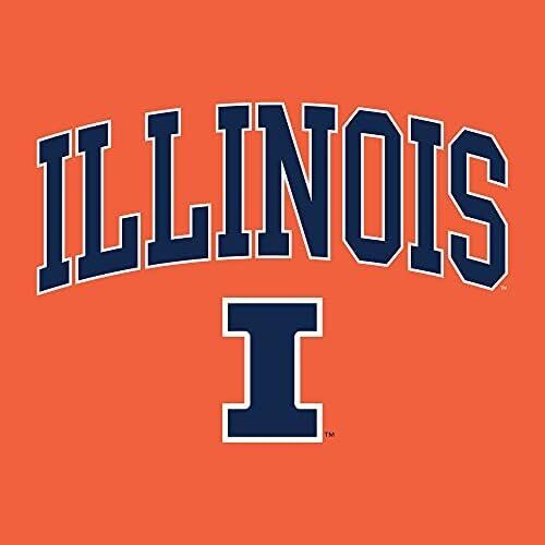 NCAA Arch Logo Illinois Fighting Illini Team Color T Shirt 2 NCAA Arch Logo Illinois Fighting Illini Team Color T Shirt - Image 2