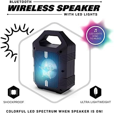 SOAR NFL Denver Broncos Shock Box XL Wireless Bluetooth Speaker 2 SOAR NFL Denver Broncos Shock Box XL Wireless Bluetooth Speaker - Image 2