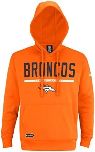 New Era NFL Men's Safety Performance Denver Broncos Pullover Hooded Sweatshirt 2 Denver Broncos Hoodie