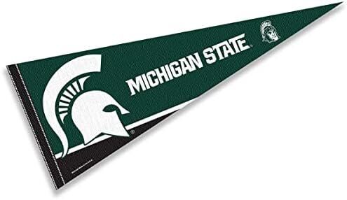 MSU Spartans Pennant Full Size Felt