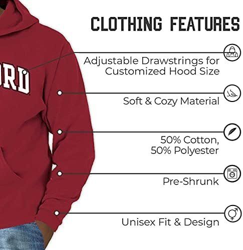 Campus Colors NCAA Stanford Cardinal Gameday Hooded Sweatshirt 4 Campus Colors NCAA Stanford Cardinal Gameday Hooded Sweatshirt - Image 4