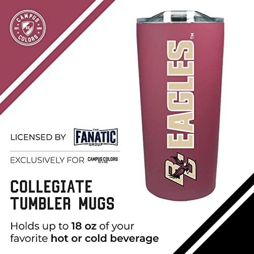Campus Colors NCAA Boston College Eagles Stainless Steel Tumbler - 18 oz 3 Campus Colors NCAA Boston College Eagles Stainless Steel Tumbler - 18 oz - Image 3