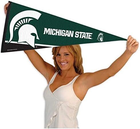 MSU Spartans Pennant Full Size Felt 4 MSU Spartans Pennant Full Size Felt - Image 4