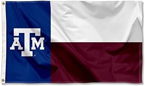 Texas A&M Aggies Texas State Flag 1 Texas A&M Aggies Texas State Flag
