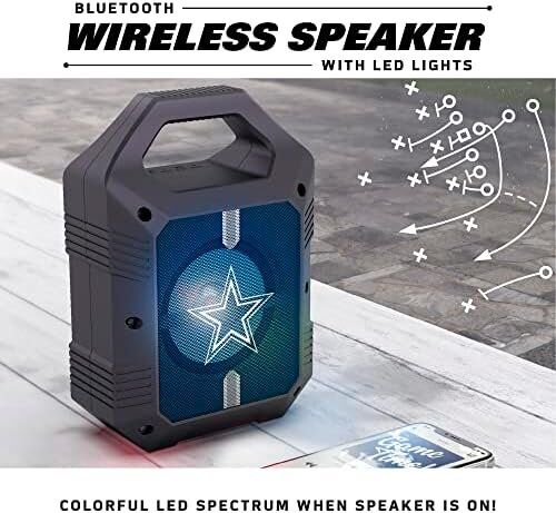 SOAR NFL Denver Broncos Shock Box XL Wireless Bluetooth Speaker 5 SOAR NFL Denver Broncos Shock Box XL Wireless Bluetooth Speaker - Image 5