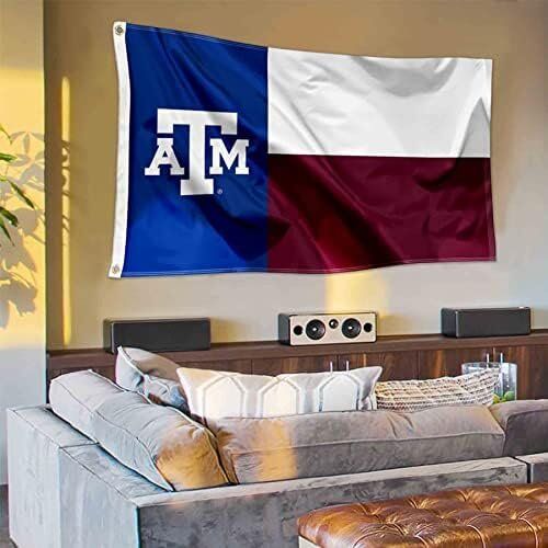 Texas A&M Aggies Texas State Flag 4 Texas A&M Aggies Texas State Flag - Image 4