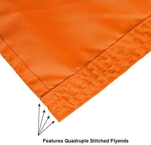 NCAA Clemson Tigers Two Tone Gradient Flag 6 NCAA Clemson Tigers Two Tone Gradient Flag - Image 6