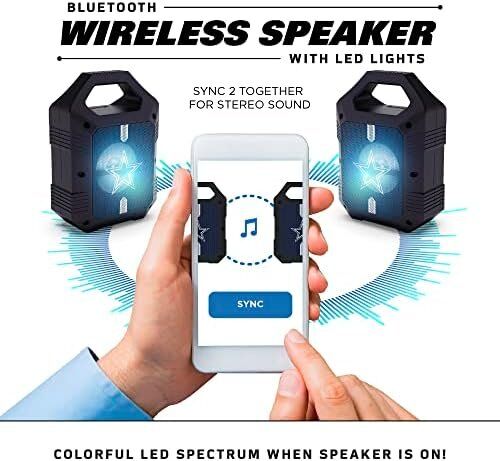 SOAR NFL Denver Broncos Shock Box XL Wireless Bluetooth Speaker 4 SOAR NFL Denver Broncos Shock Box XL Wireless Bluetooth Speaker - Image 4