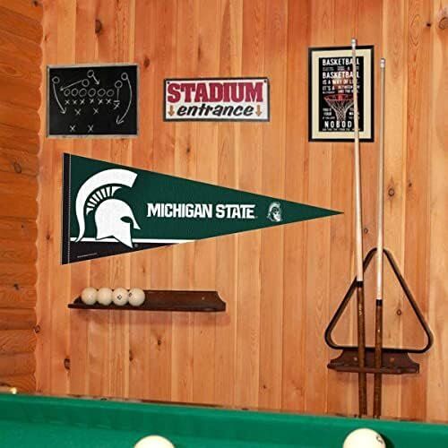 MSU Spartans Pennant Full Size Felt 2 MSU Spartans Pennant Full Size Felt - Image 2