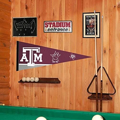 Texas A&M Aggies Full Size Gig Em Pennant 2 Texas A&M Aggies Full Size Gig Em Pennant - Image 2