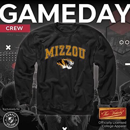 Campus Colors NCAA Missouri Tigers Gameday Crewneck Sweatshirt 3 Campus Colors NCAA Missouri Tigers Gameday Crewneck Sweatshirt - Image 3