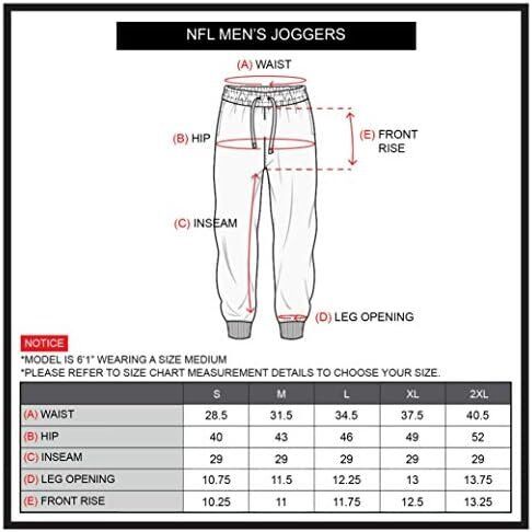 Ultra Game NFL New Orleans Saints Men's Super Soft Game Day Jogger Sweatpants 6 Ultra Game NFL New Orleans Saints Men's Super Soft Game Day Jogger Sweatpants - Image 6