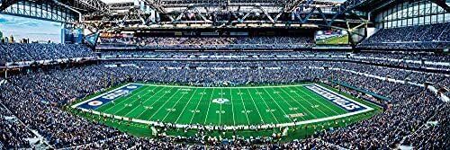 MasterPieces NFL Indianapolis Colts Stadium Panoramic Jigsaw Puzzle - 1000-Piece 2 MasterPieces NFL Indianapolis Colts Stadium Panoramic Jigsaw Puzzle - 1000-Piece - Image 2