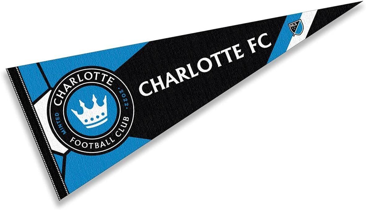 Charlotte Football Club Pennant Flag Banner