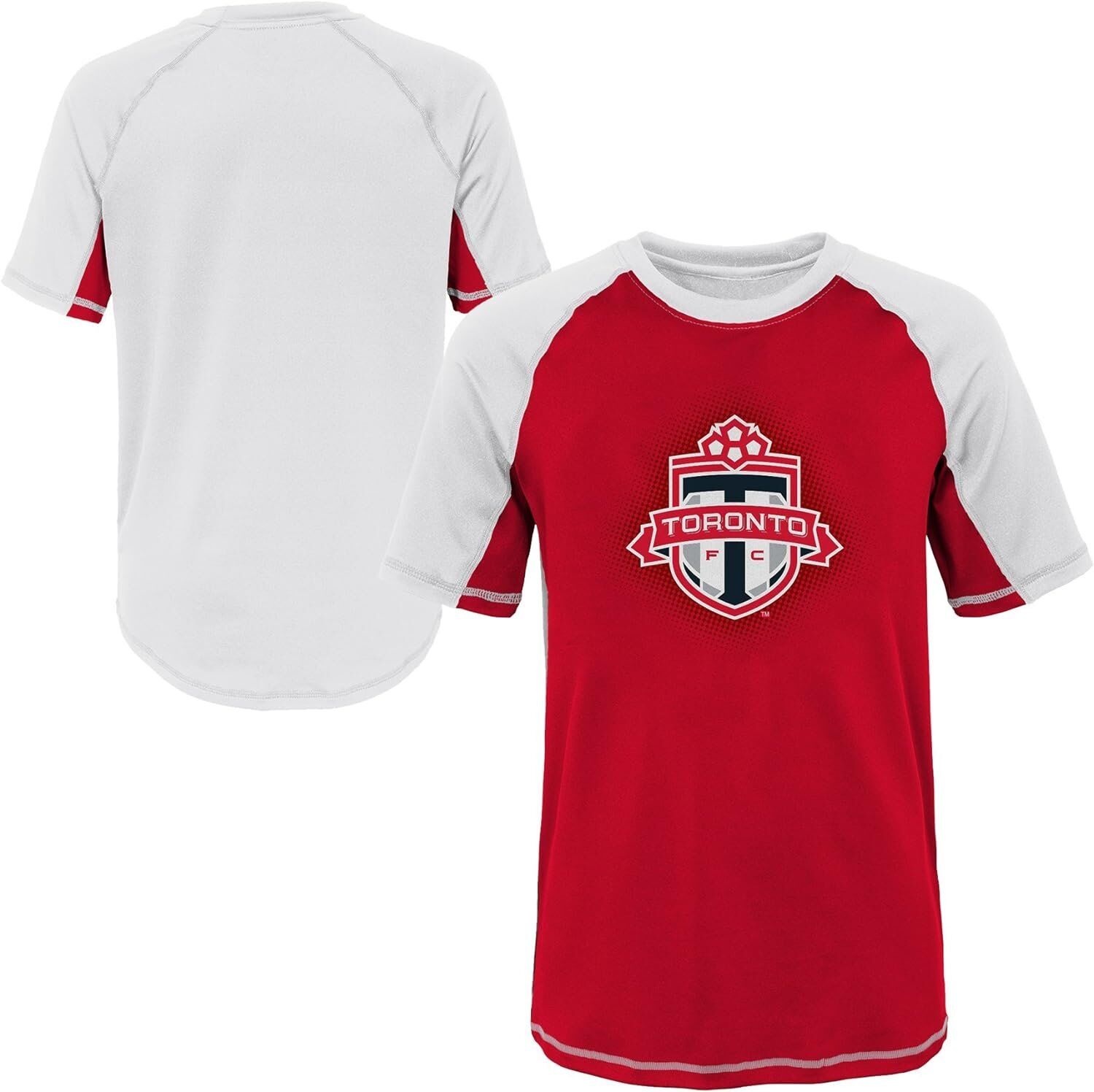 MLS Toronto FC Youth Short Sleeve Rash Guard Shirt 2 MLS Toronto FC Youth Short Sleeve Rash Guard Shirt - Image 2