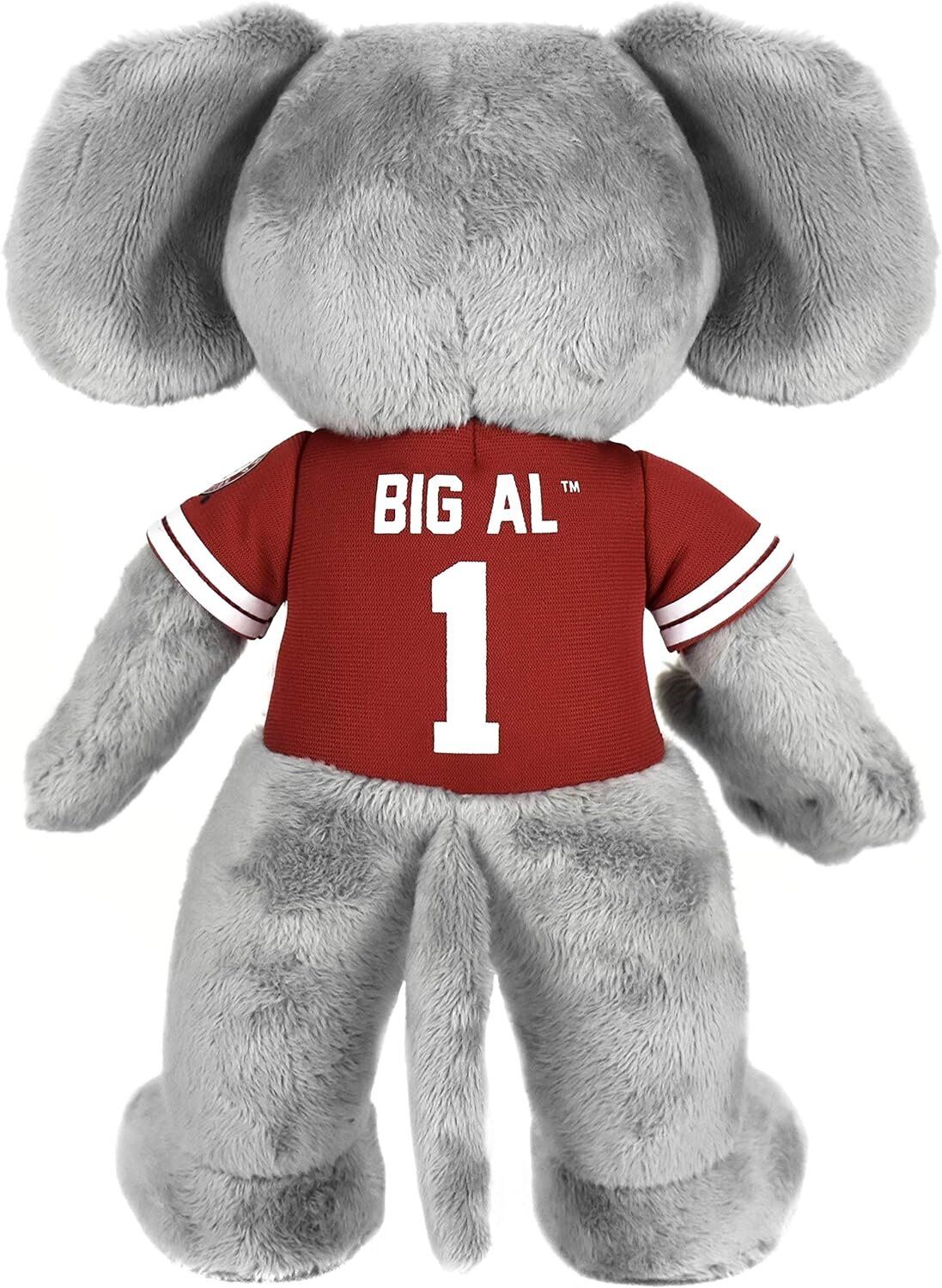 Bleacher Creatures Alabama Crimson Tide Al The Elephant 10" Mascot Plush Figures 3 Bleacher Creatures Alabama Crimson Tide Al The Elephant 10" Mascot Plush Figures - Image 3