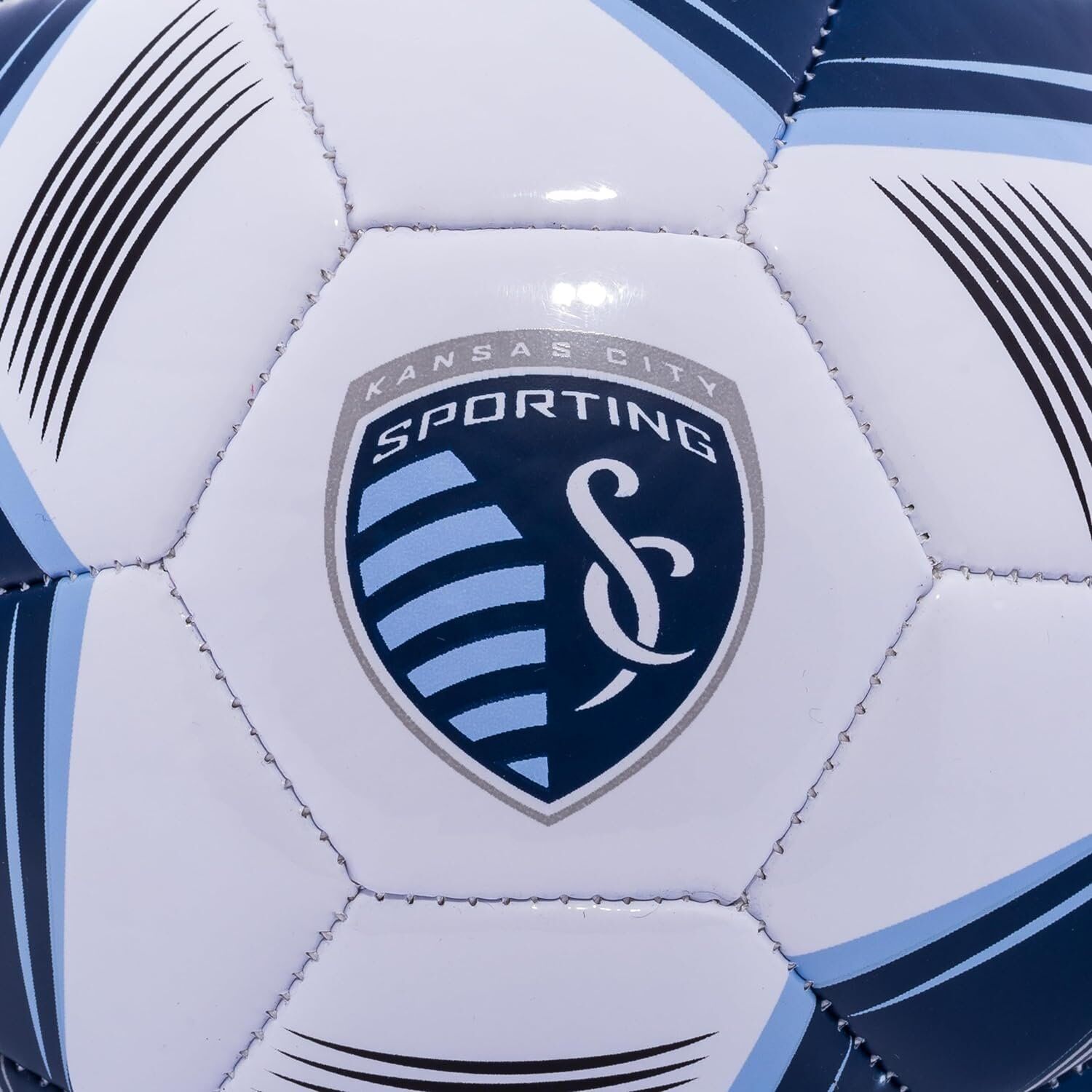 Franklin MLS Kansas City Sporting Soccer Balls Air Pump Included 2 Franklin MLS Kansas City Sporting Soccer Balls Air Pump Included - Image 2