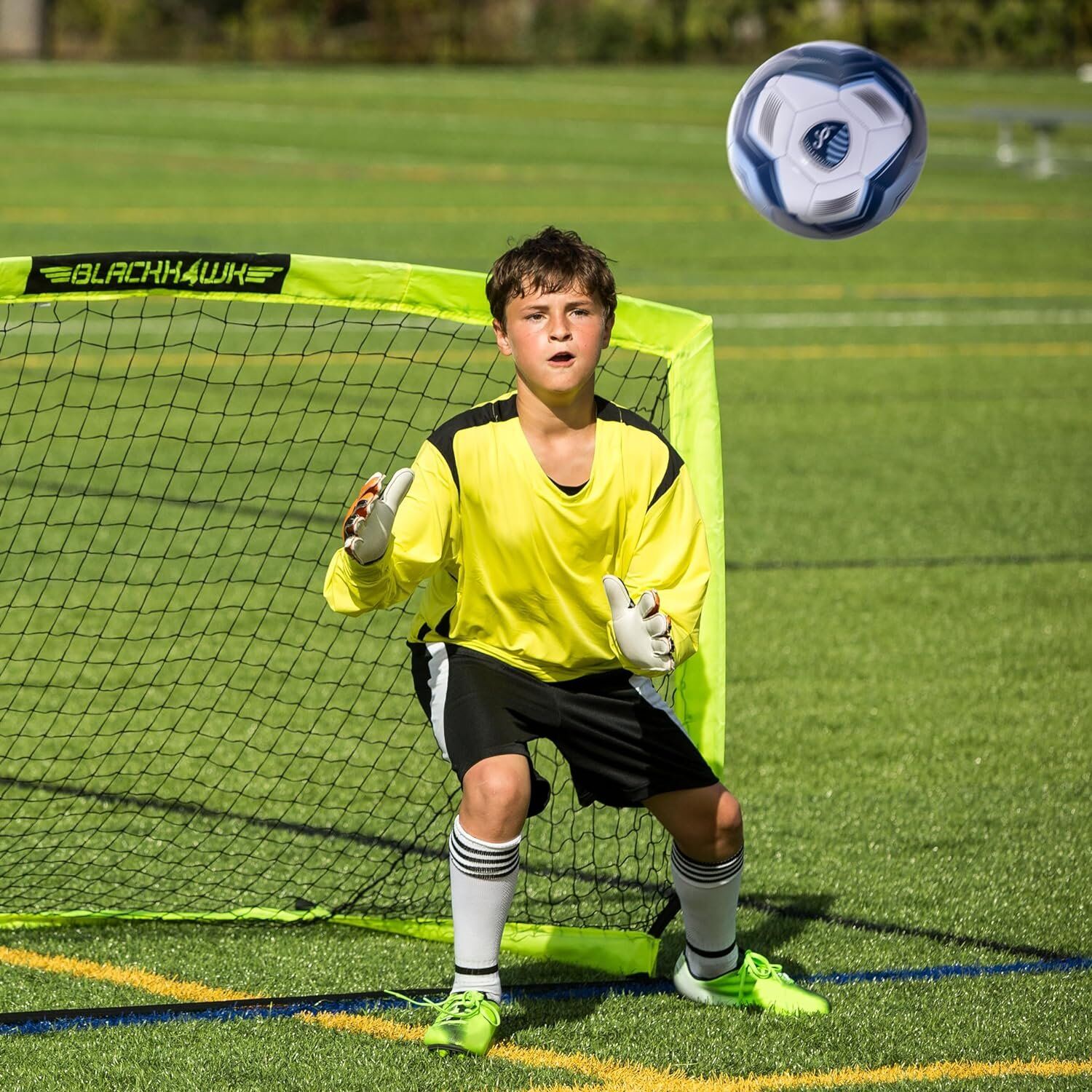 Franklin MLS Kansas City Sporting Soccer Balls Air Pump Included 5 Franklin MLS Kansas City Sporting Soccer Balls Air Pump Included - Image 5